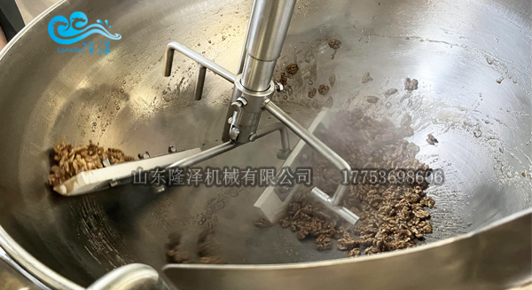 琥珀核桃仁油炸機